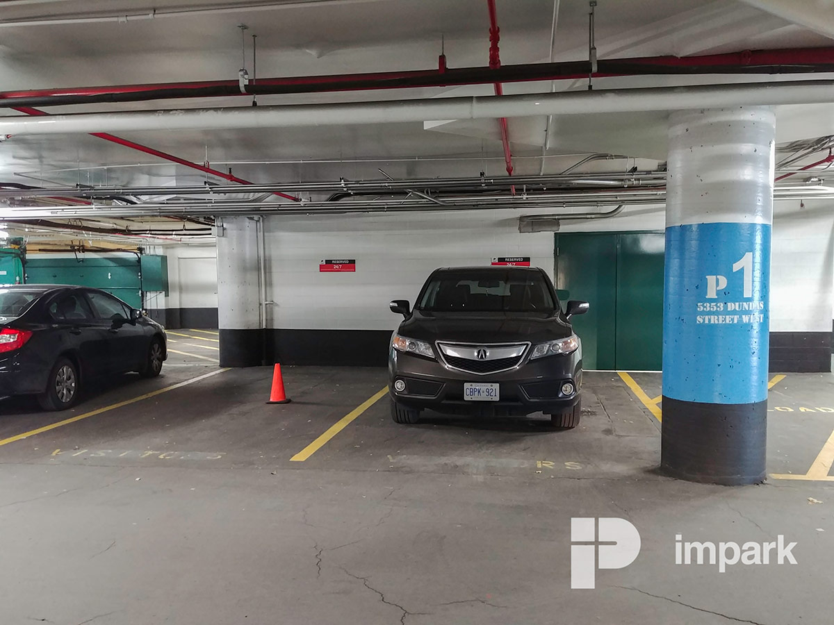 Dundas Kipling Centre Parking Garage Toronto Parking Impark