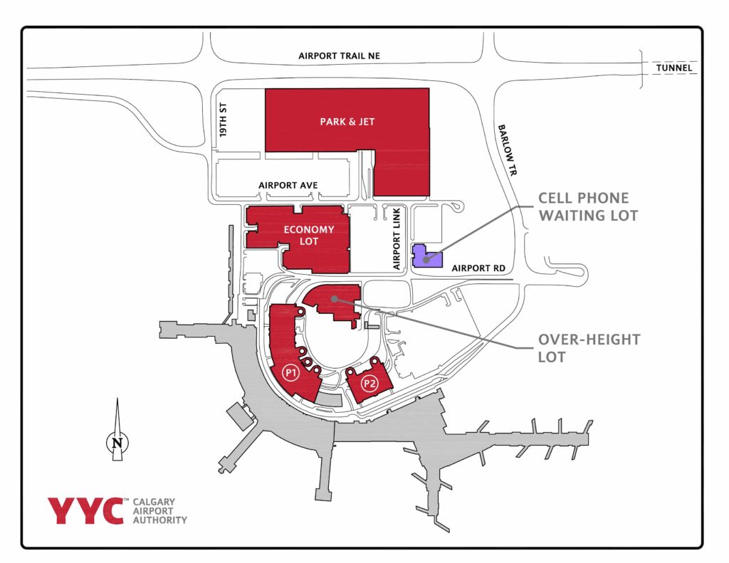 Calgaryinternationalairportparkingmap Impark