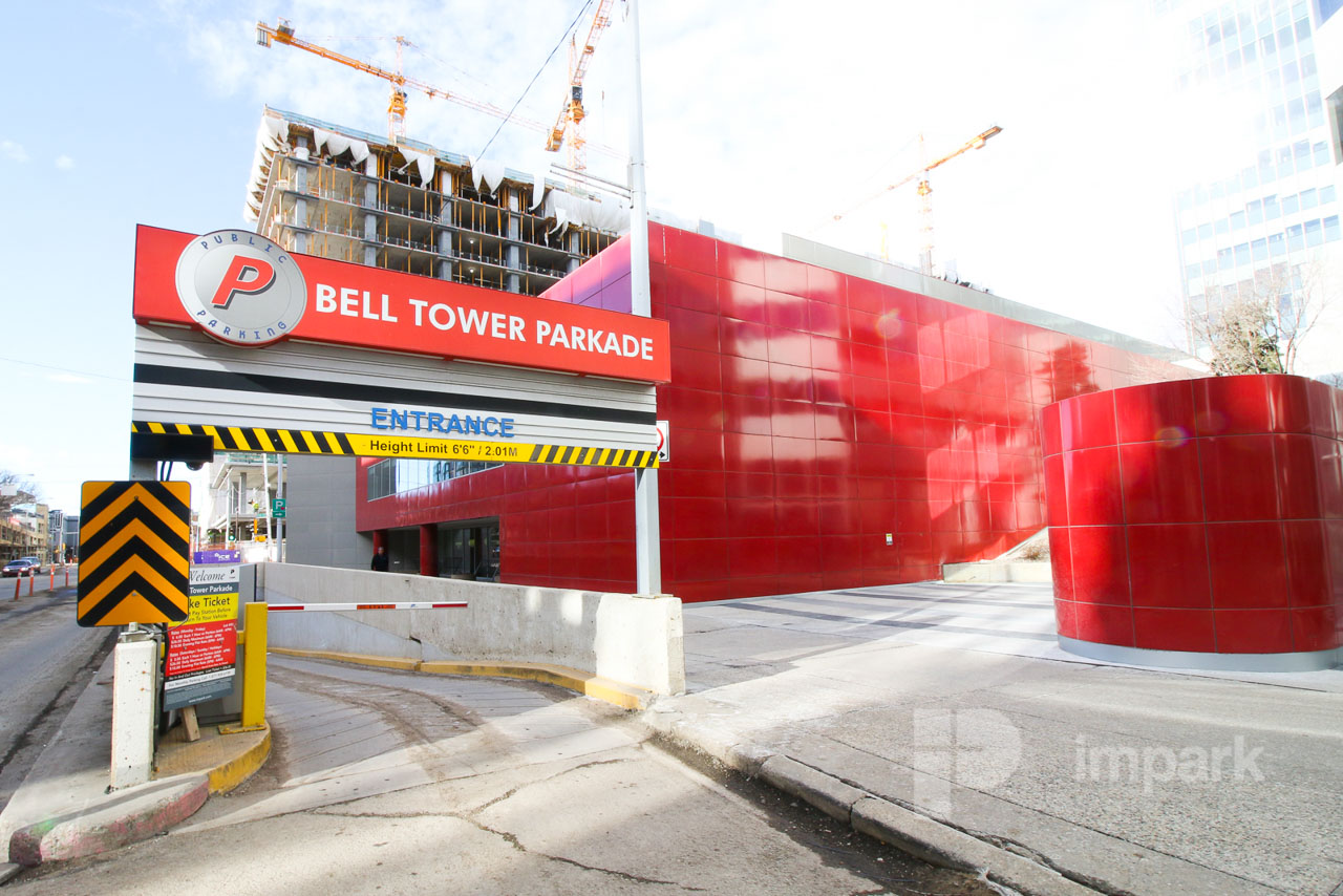 Reserve Parking at Bell Tower Parkade Edmonton Parking Impark